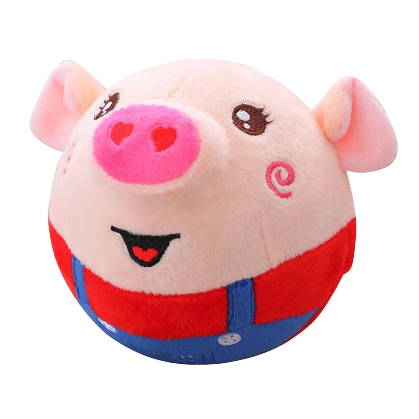 Talking Pig Toys Electric Pig Bouncing Ball Toy With Music USB Charging Pig Bouncing Jump Ball Toy For Children's Day Christmas
