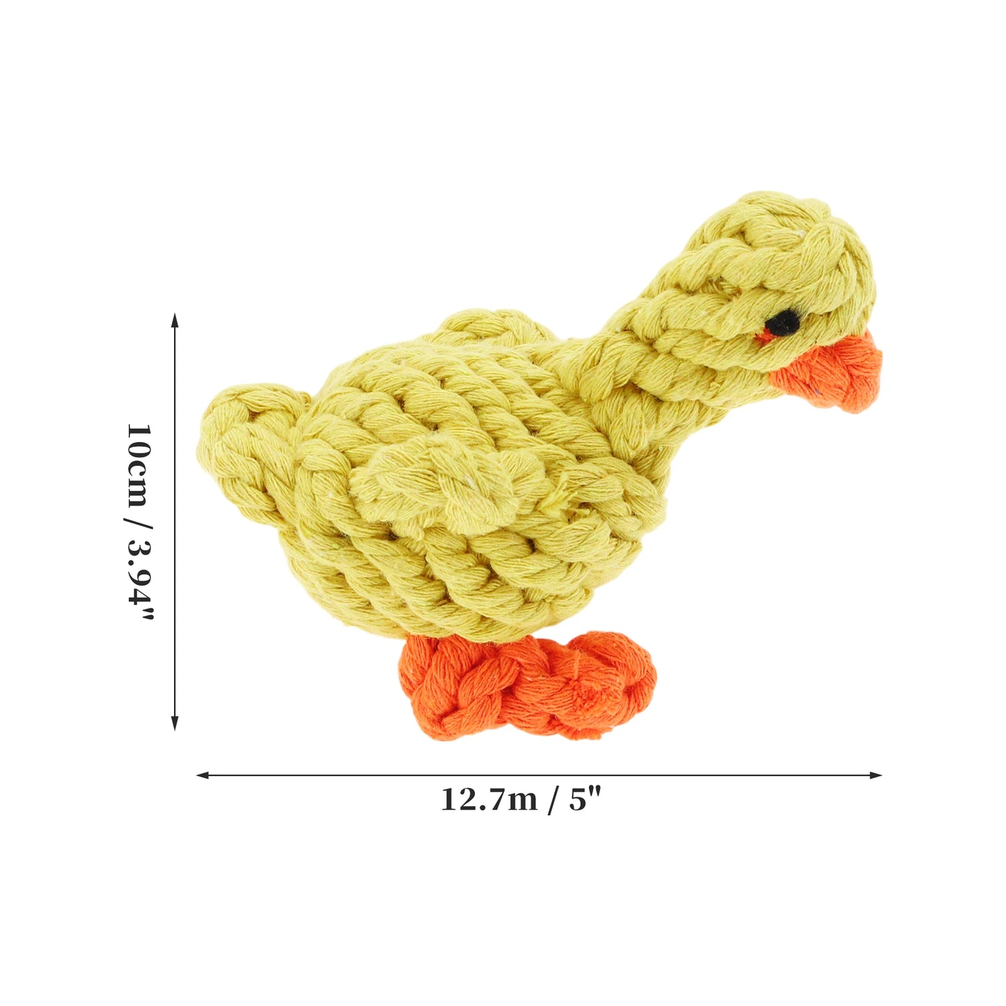 Uxcell Dogs Chew Toys Teeth Cleaning Cotton Rope Puppy Teethings Chewer Durable Braided Bite Resistant Chewing Doll Pet Supplies