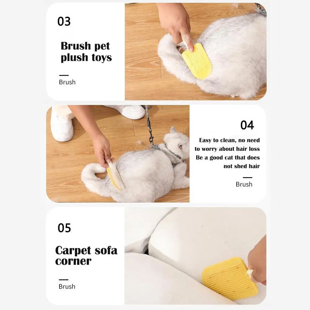 Cat Pet Floating Hair Comb Brush Hair Massage To Remove Floating Hair Cat Comb Cat Comb Two Sides Convenient Hanging Hair Scrape