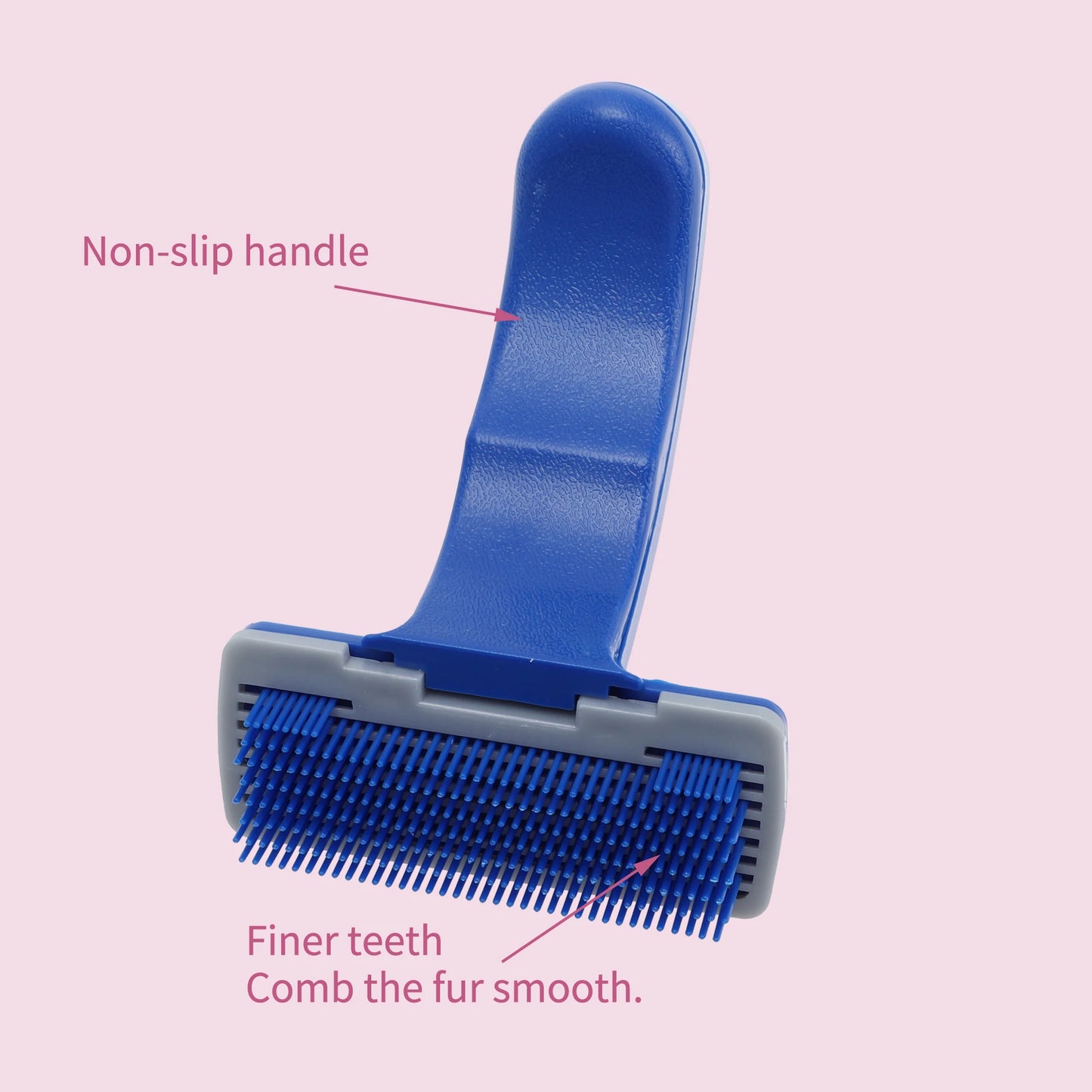 UXCELL Pets Grooming Supplies Dematting Brush Pet Dog Brush Cat Comb Self Cleaning Pet Hair Remover Brush for Dogs and Cats