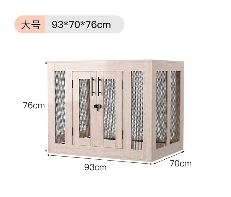 Yut four seasons universal wooden kennel cat litter pet litter indoor wild kennel large, medium and small dog kennel cat house