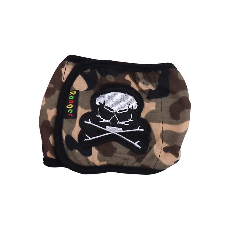 Soft Cotton Male Dog Physiological Panties Belt Lovely Outdoor Pet Safety Underwear for Medium Big Dog Boy Shorts Puppy Products