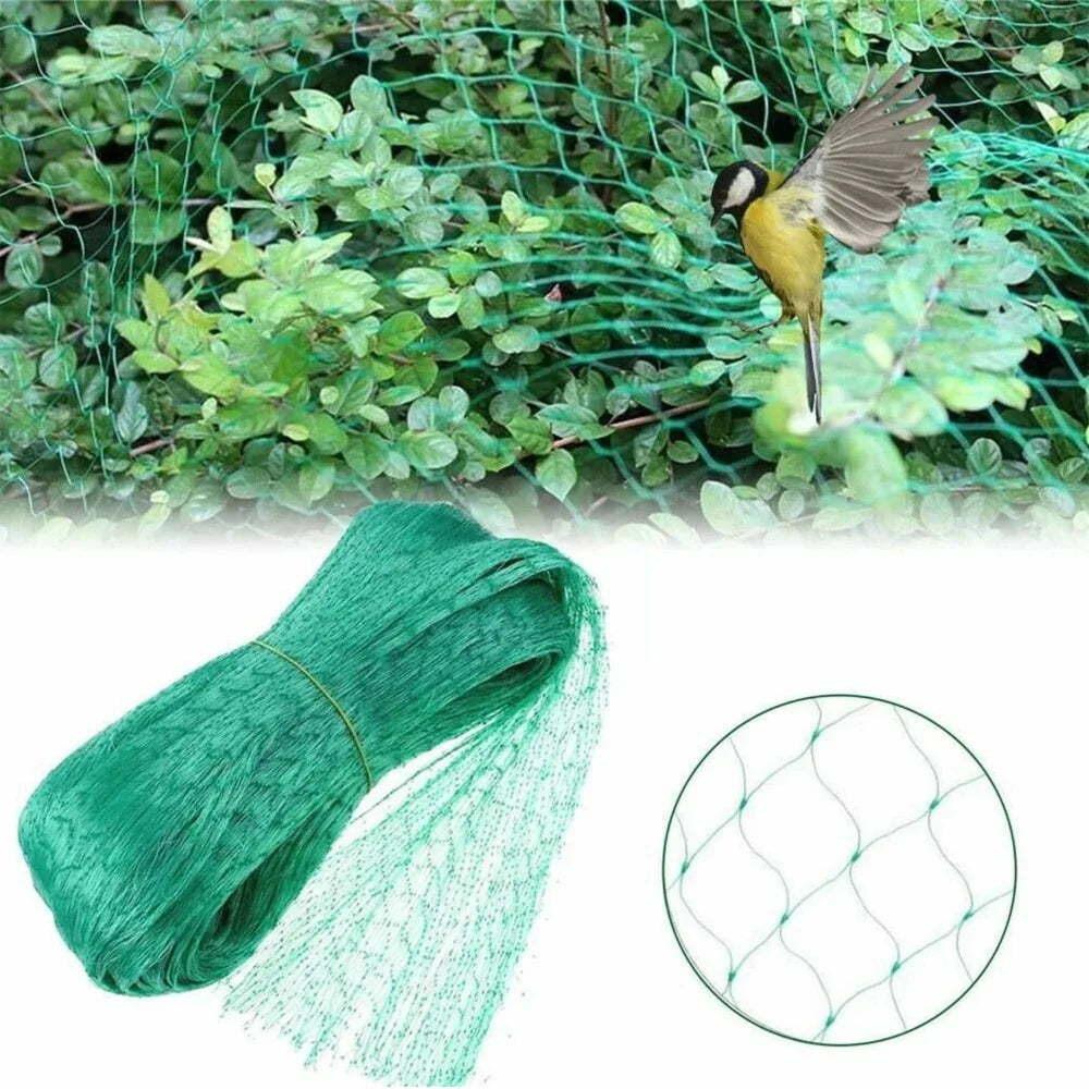 Garden Netting Green Woven Mesh Protect Plants Fruits Flowers Trees Stretch Fencing Durable Net Stops Birds Animals