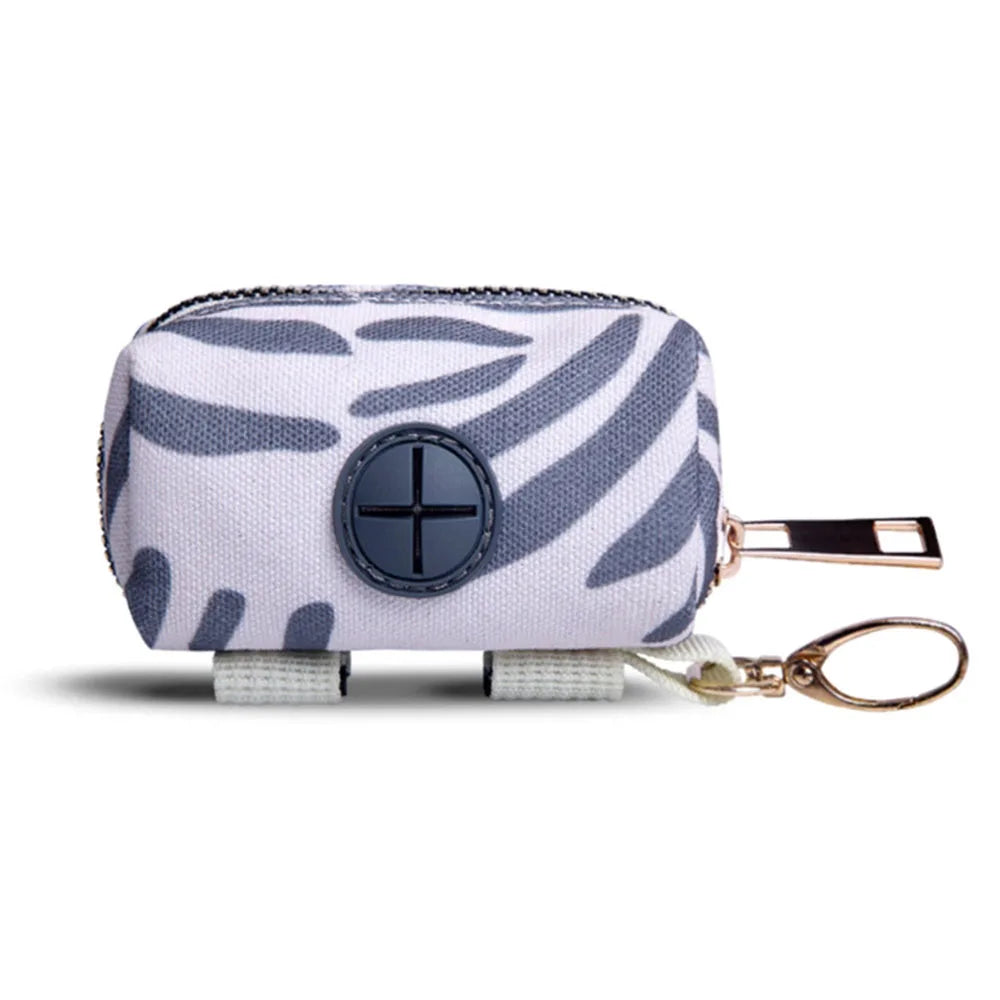 Pet Dog Poop Bag Dispenser Dog Waste Poop Bag Holder Leash Attachment Adjustable Travel Garbage Bag Dispenser Pet Cleaning Tools