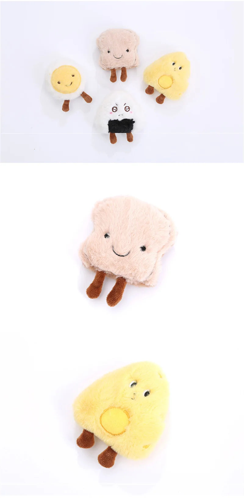 Rice Ball Tasty Food Toys For Dog Teeth Cleaning Soft Cotton Cat Products Catnip Puppy Pet Item Squeaky York Dog Accessories