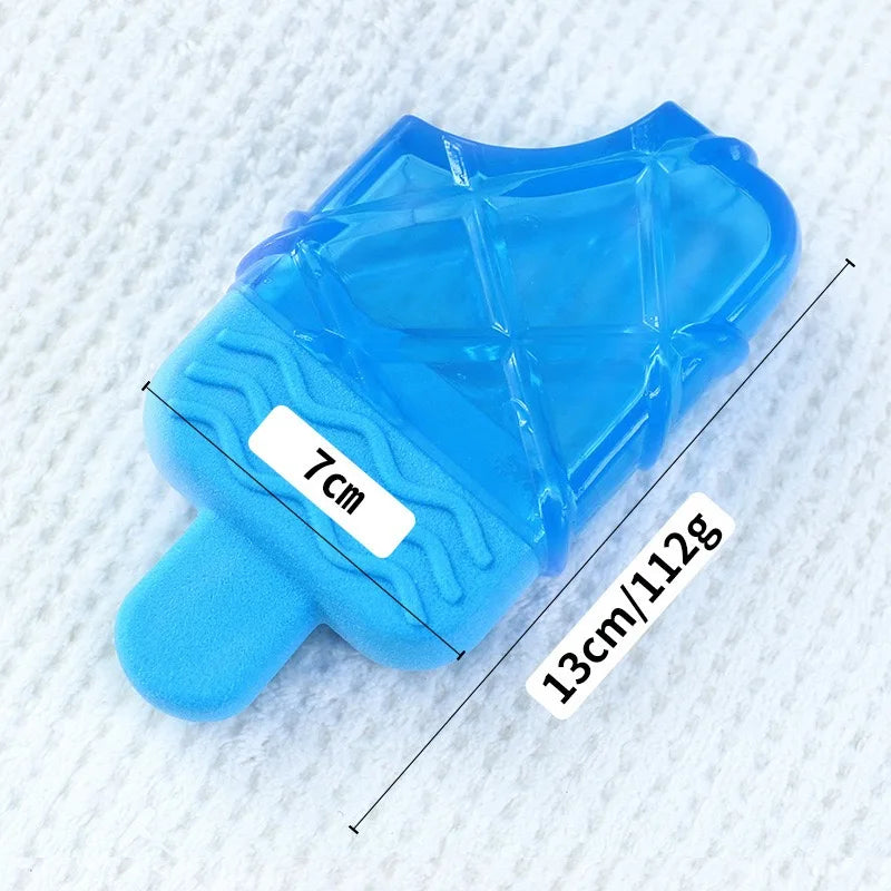 Cute Fruit Shape Pet Dog Toys Molar Accessories Summer Cooling Chew Toy for Husky French Bulldog Bite Resistant Pet Products
