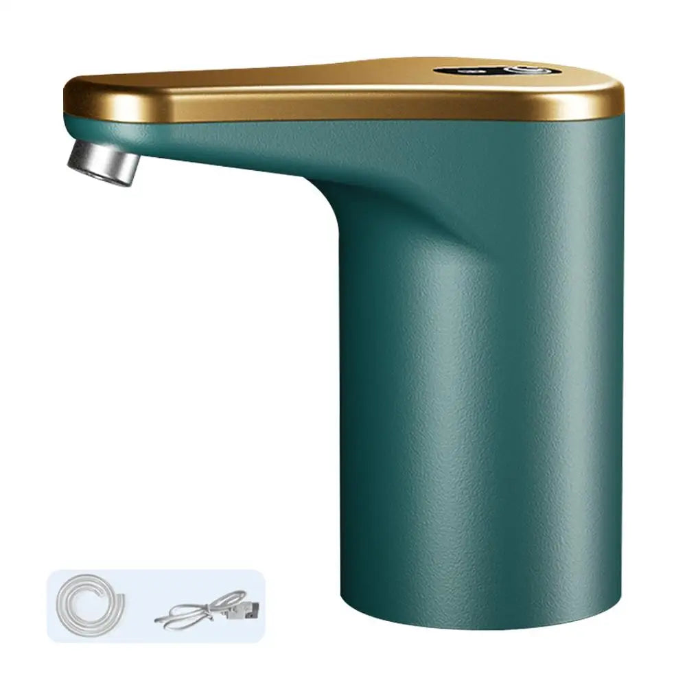 USB Electric Smart Bottled Water Pump Foldable Barreled Water Suction Device for Desktop Convenient Mineral Water Dispenser