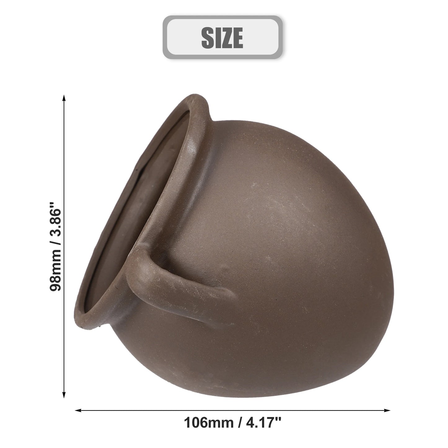 UXCELL Aquarium Hideaway Rock Cave Decoration Parts Resin Fish Shrimps Shelter Pottery House Canister Fish Tank Accessories