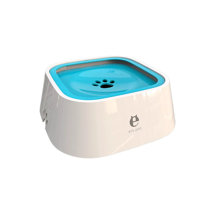 Dog Bowl Floating Bowl Water Drinker Not Wet Mouth Splash Water Cats Dogs Bowl Anti-Overflow Water Dispenser Portable Pet Bowl