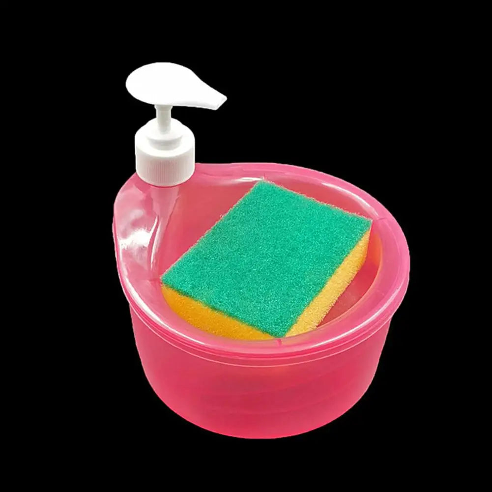 Kitchen Integrated Dishwashing Liquid Dish Towel Storage Press Box Soap Box Dishwashing Pot Soap Dispenser Storage Neat