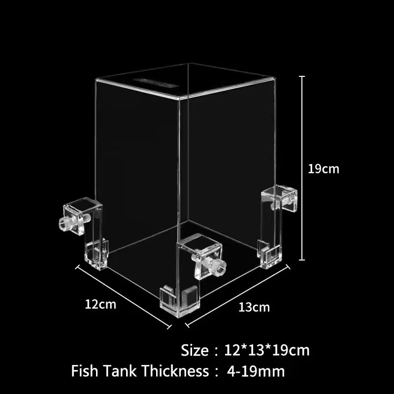  Fish Elevator-Negative Pressure Suspended Fish Tank Water Auto-Refill Water Level Maintenance Increase Fish Activity Area