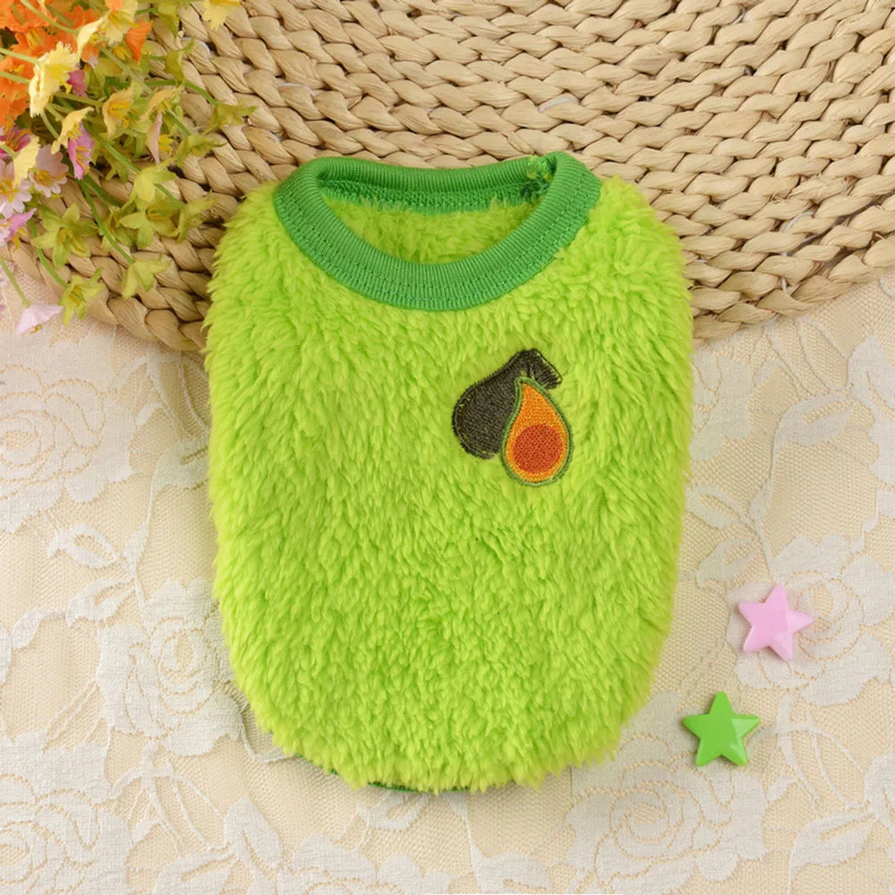 Guinea Pig Clothes Small Animal Rabbit Cat Warm Vest Cozy T-Shirt for Guinea Pig Ferret Bunny Kitten Chihuahua and Small Animals