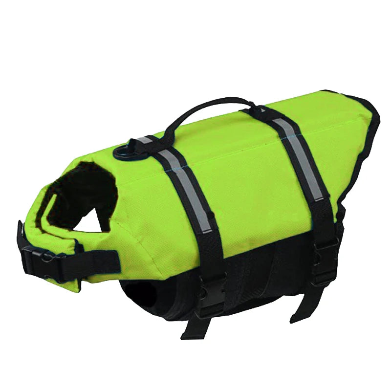 Large Medium Pet Dog Life Jacket Oxford Floating Husky Summer Pet Supplies Quick Drying Seaside Safety Exercise Dog Swimsuits