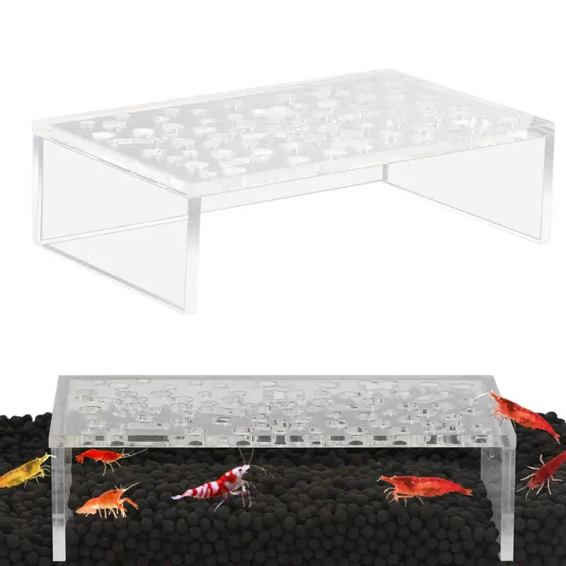 Shrimp Breeding Protector Acrylic Shrimp Breeding Cave Shrimp Tunnel Transparent Cave Shrimp Tank Decor Aquarium Tunnels