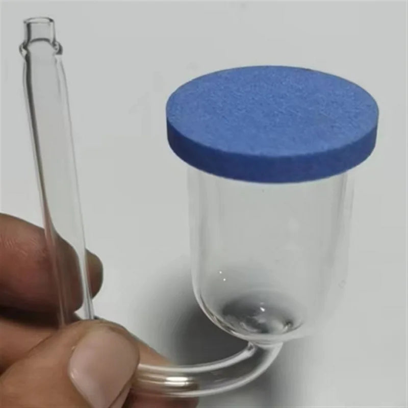 Highly Transparent Glass Air Pump Sand Stone Aquarium Oxygen Pump Fresh Air Stone Nano Bubble Bar Aquarium Fish Tank Aerator New