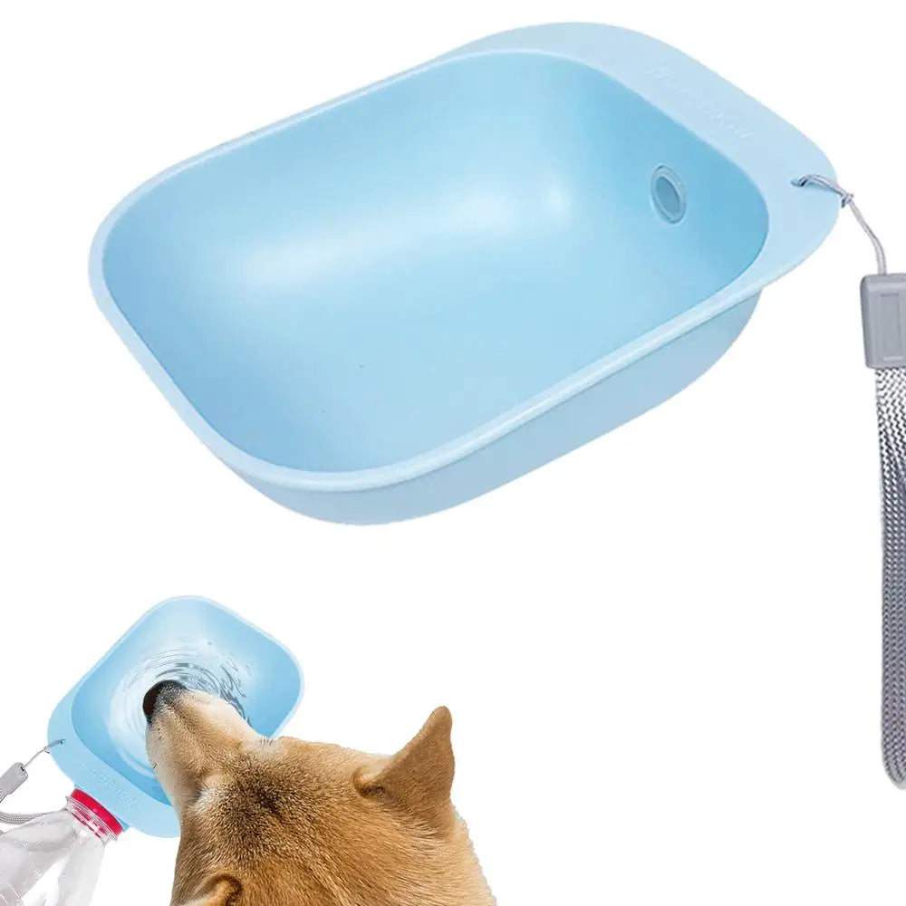 200ml Outdoor Water Bowl Dog Travel Water Bowl for Outdoor Dogs Hangable Outside Dog Waterer Reusable Dog Water Bottle Dispenser