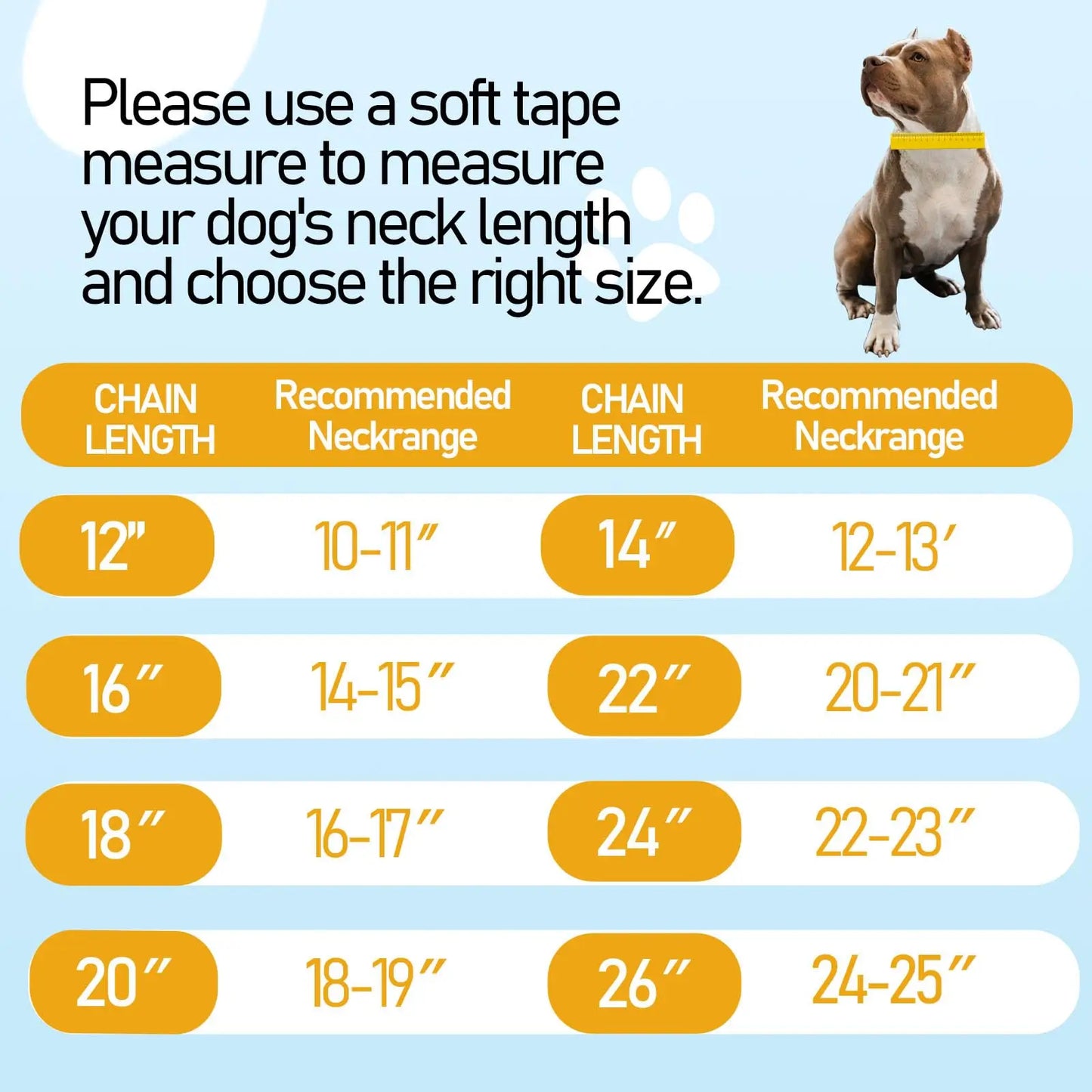 Chew Proof Stainless Steel 19MM Gold Dog Chain Collar with Solid Buckle Pet Chains Collars for Large Dog