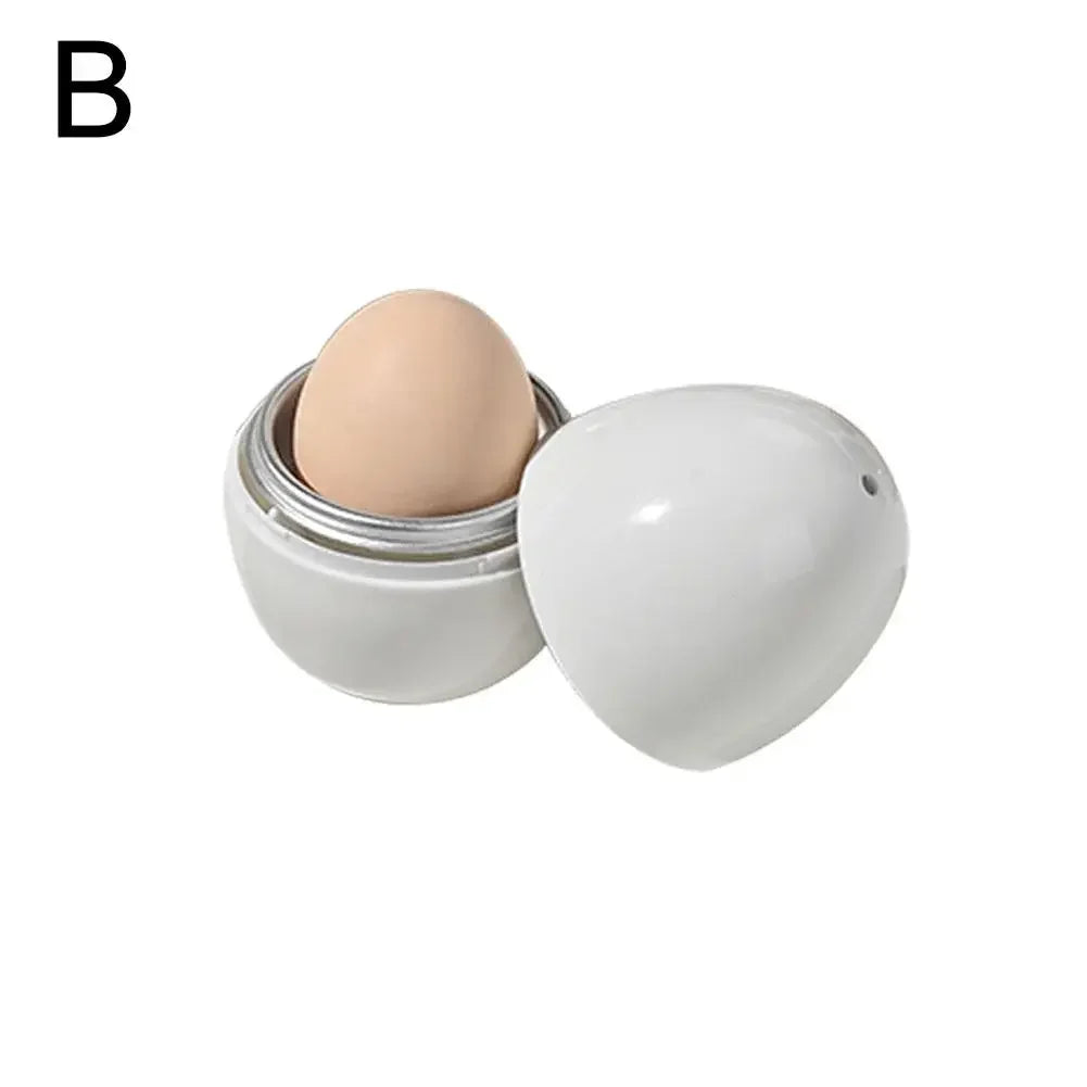 Microwave Oven Egg Steamer 1/4 Egg Capacity Prevent Evenly Kitchen Dumpling Burst Cooking Multifunctional Tool Quickly Heat J0Q5