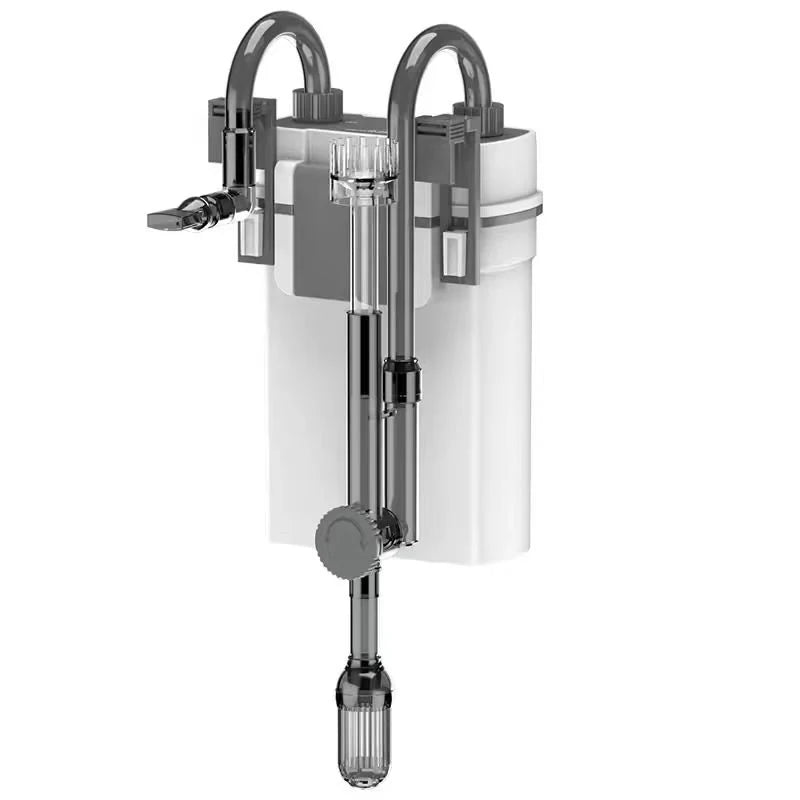  Fish Tank Filter Wall Mounted Filter bucket external filter bucket With Pump Silent External Aquarium Water Purification 7W