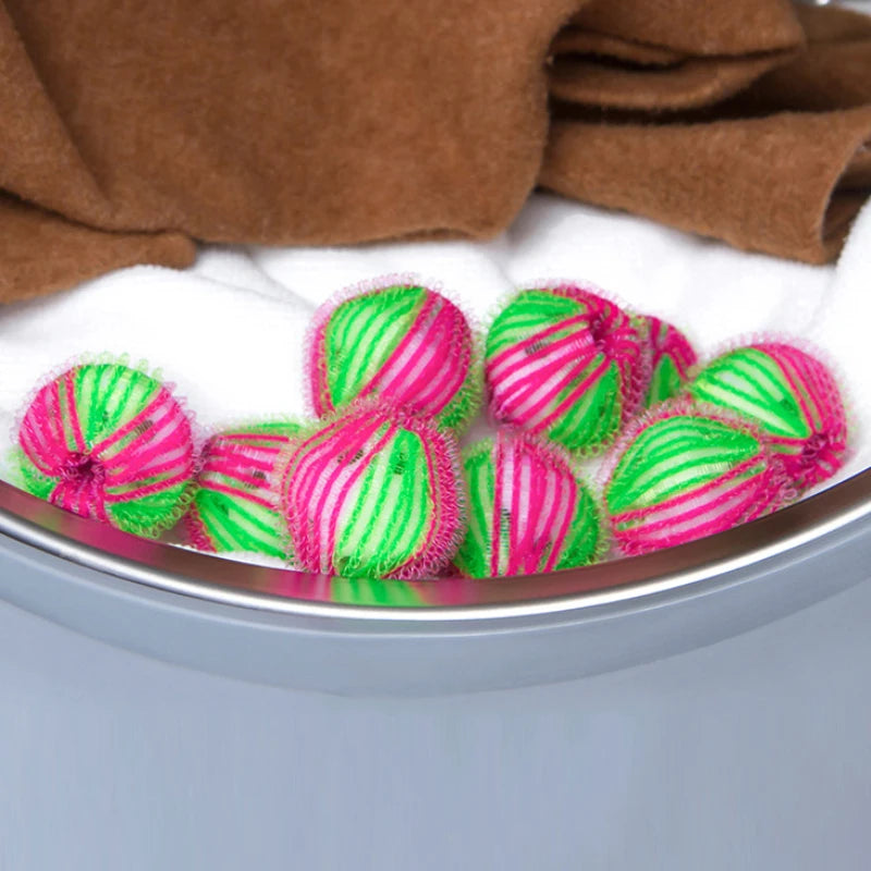 2/4pcs Pet Hair Remover Hair Catcher Reusable Clothes Filter Washing Machine Balls Clean Laundry Ball Washing Machine Accessory