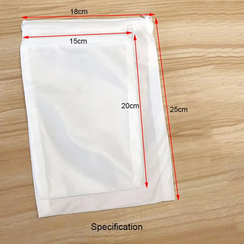 Fine Hole Filter Net Bag Mesh Bag Acquarium Pond For Bio Ball Carbon Media Functional Aquarium Fish Tank Isolation Bags 2/5/10Pc