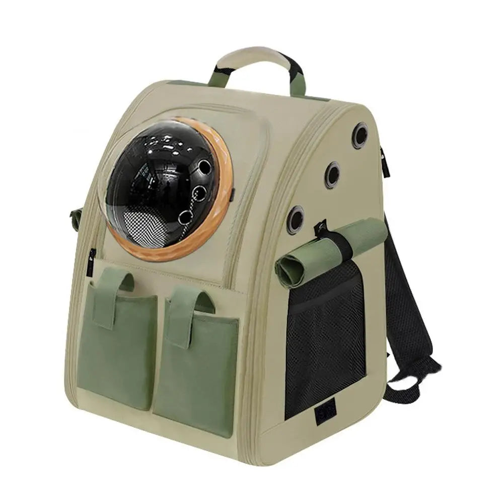Space Capsule Pet Bag Large Space Portable Backpack For Cats And Dogs Small Pet Capsule Foldable Safe And Breathable Comfortable