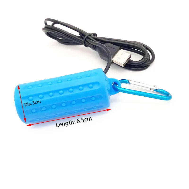 New Aquarium Mini USB Oxygen Air Pump With Stone Accessories Check Valve Mute Hose Energy Saving Supplies Fish Tank Accessories