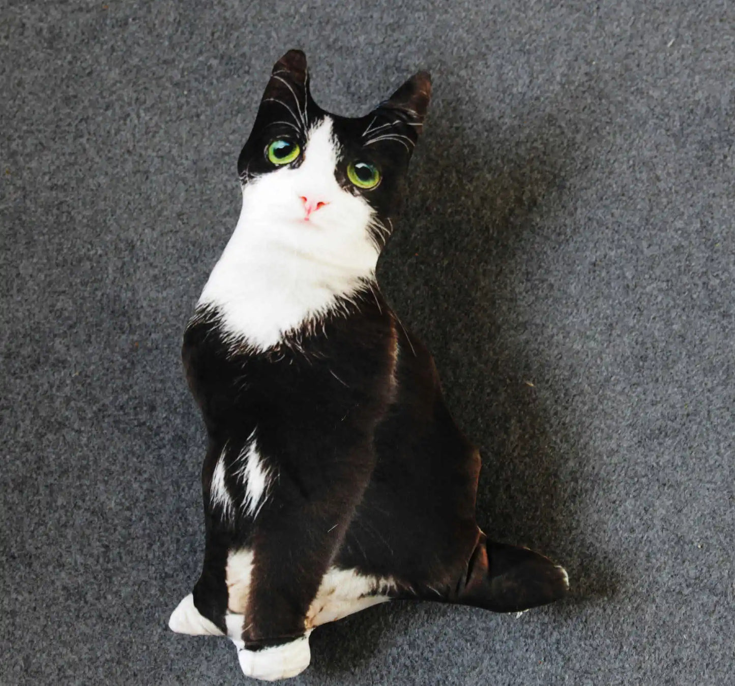 50cm Cute Lifelike 3D Cat Dog Plush Toys Stuffed Soft Animal Doll Simulation Sleep Pillow Sofa Cushion Home Decor Gift