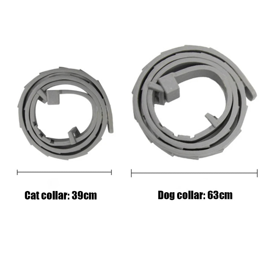 Pet deworming collar, adjustable collar for dogs and cats, anti lice, fleas, ticks, pet collar supplies