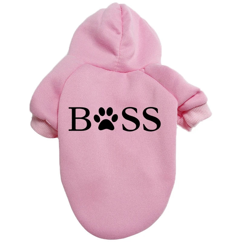 Cross Border Popular Fashionable Dog Clothes Sweater Hoodie BSS Chihuahua Teddy Bulldog Small and Medium-Sized Pet Clothing