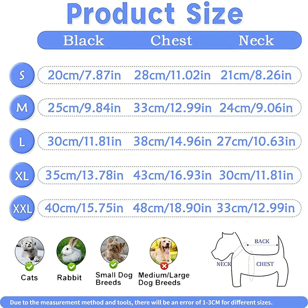 Soft Dog Pajamas Pjs Small Dogs Sweater Warm Doggy Winter Clothes Puppy Jumpsuit Flannel Onesie for Chihuahua Pet Cat Clothing