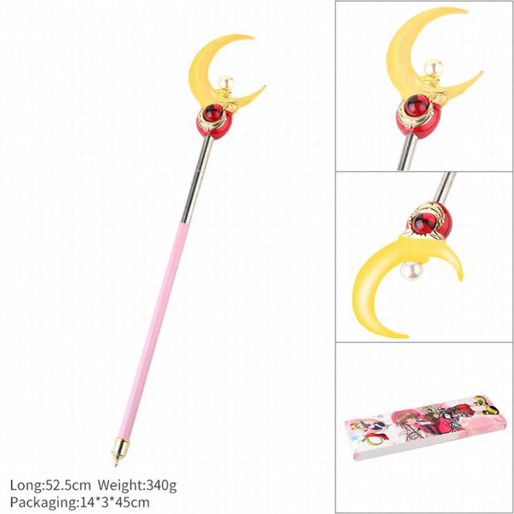 Brdwn Card Captor Clear Sakura Kinomoto Sakura Cosplay Birds Head Magic Wand Boxed Zinc Alloy Model Toy
