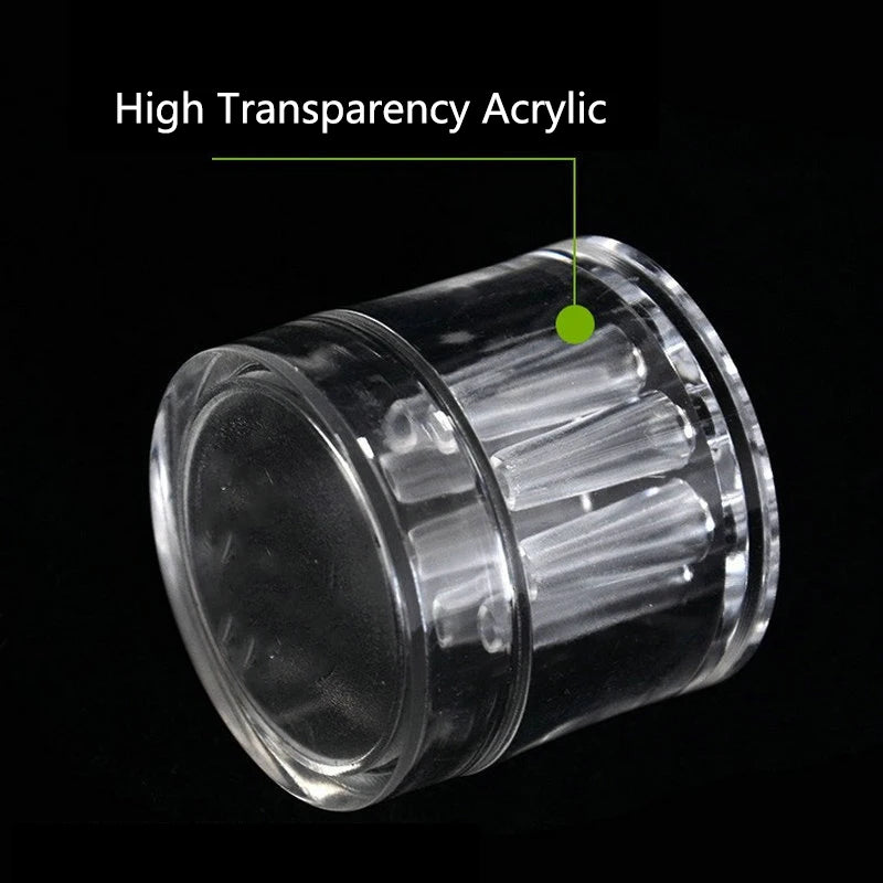 High Transparent Aquarium Fish Tank Acrylic Decoration Clear Snail Trap Catcher Plants Planarian Pest Catch Box Leech 8 Holes