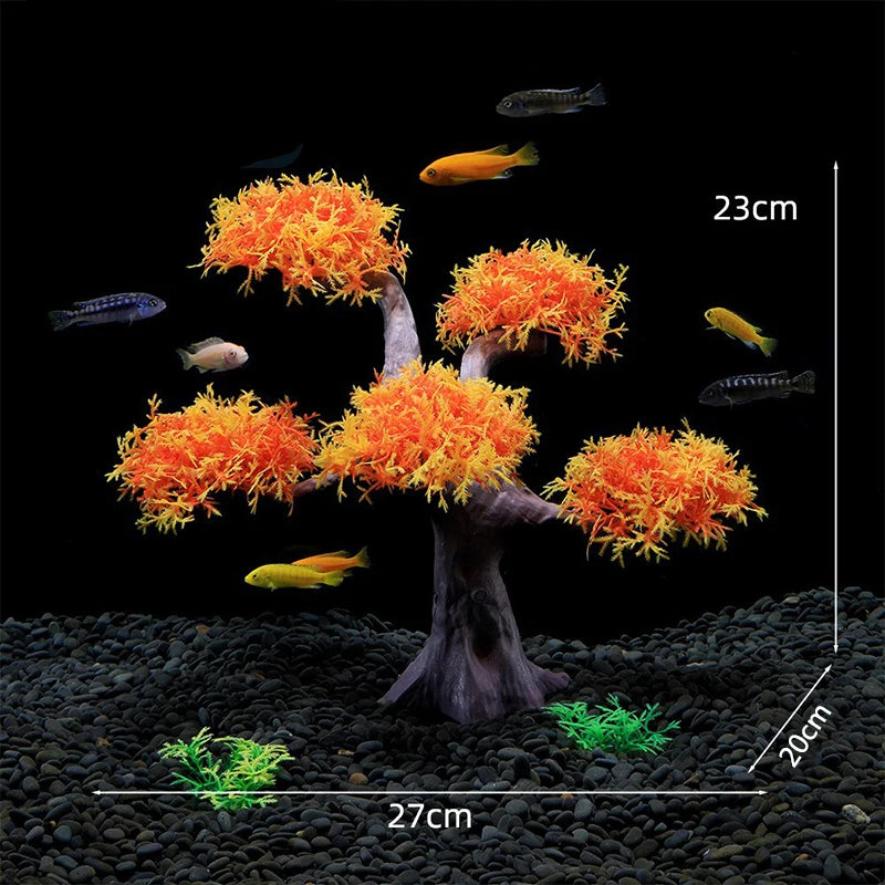 Artificial Underwater Grass Aquarium Fish Tank Simulation Decoration Aquarium Backgrounds Plants Water Grass Accessories Home
