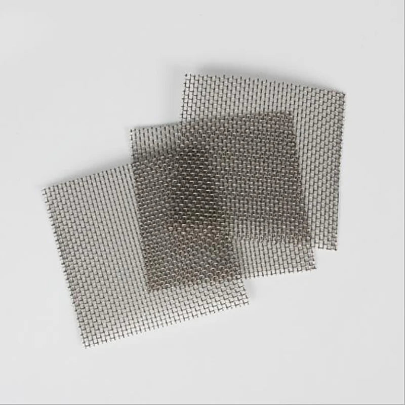 2PCs Stainless Steel Wire Mesh Pad Aquarium Fish Tank Decoration Plants Moss Net Decor 8x8 cm Fish Aquarium Decor Accessories