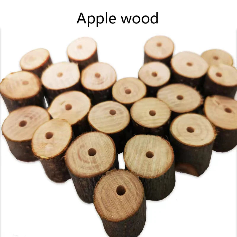 5/10Pcs DIY Natural Wood Slices Round Wooden Circles for Hamster Rabbit Teeth Grinding Toys for Chinchilla Pet Toys accessories