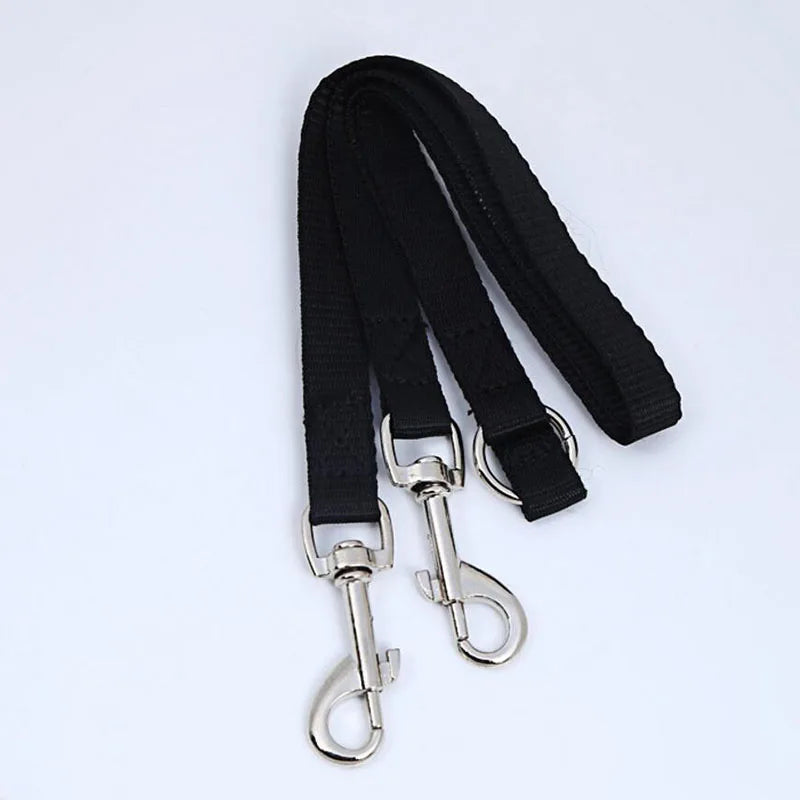 WALK 2 Two DOGS Leash Double Twin Lead Walking Leash Two Pets Cats Dual Couple Dog Leashes Nylon V Shape Leash Pet Accessories