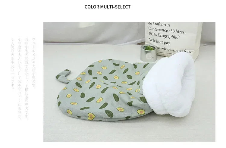 Warm Cat dog Sleeping Bag Soft Cat Bed Comfortable Tunnel Cat Nest Closed Pet House for Cats Lovely Cat Nest