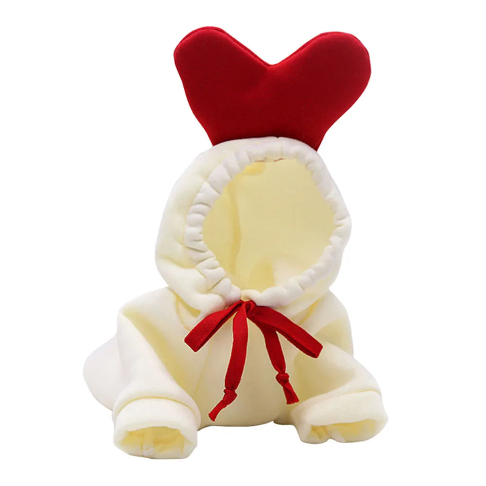 Cute Fruit Pet Costume Dog Clothes for Small Dogs Warm Fleece Doggy Hoodies Pet Dog Cat Clothing Puppy Sweater for Chihuahua Pug