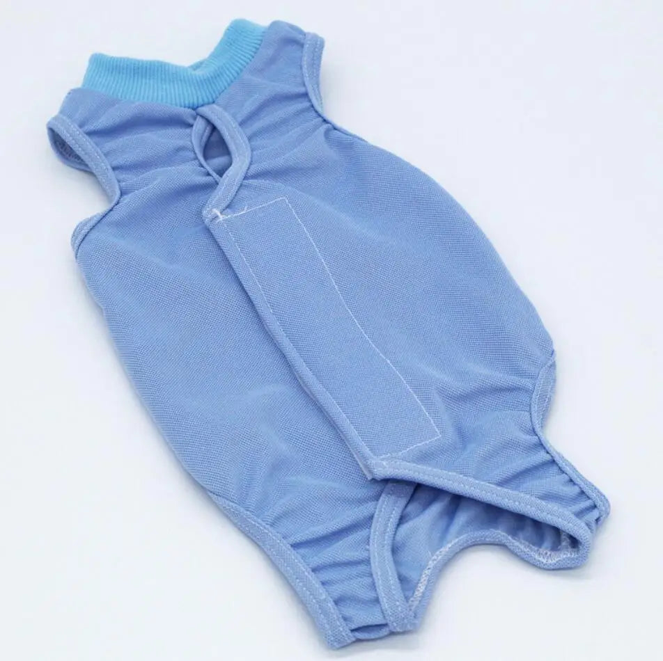 Pet Cat Recovery Suit for Abdominal Wounds or Skin Diseases E-Collar Alternative, After Surgery Wear Onesie Bodysuit Cat Clothes
