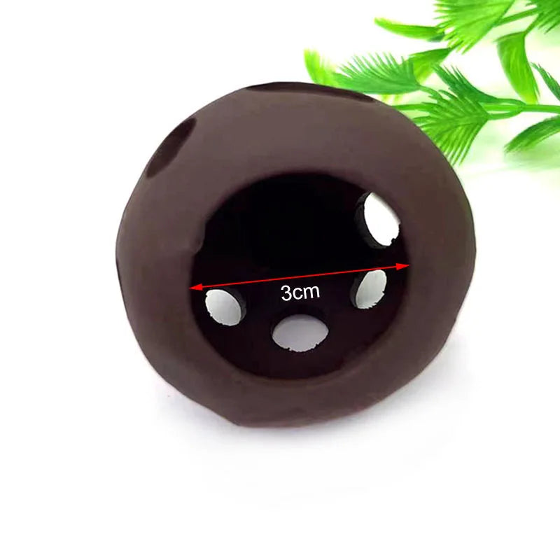 Ceramic House Fish Tank Aquarium Decoration Fish Shrimps Shelter House Pottery Scorpion House Canister Simulation Stone Ornament