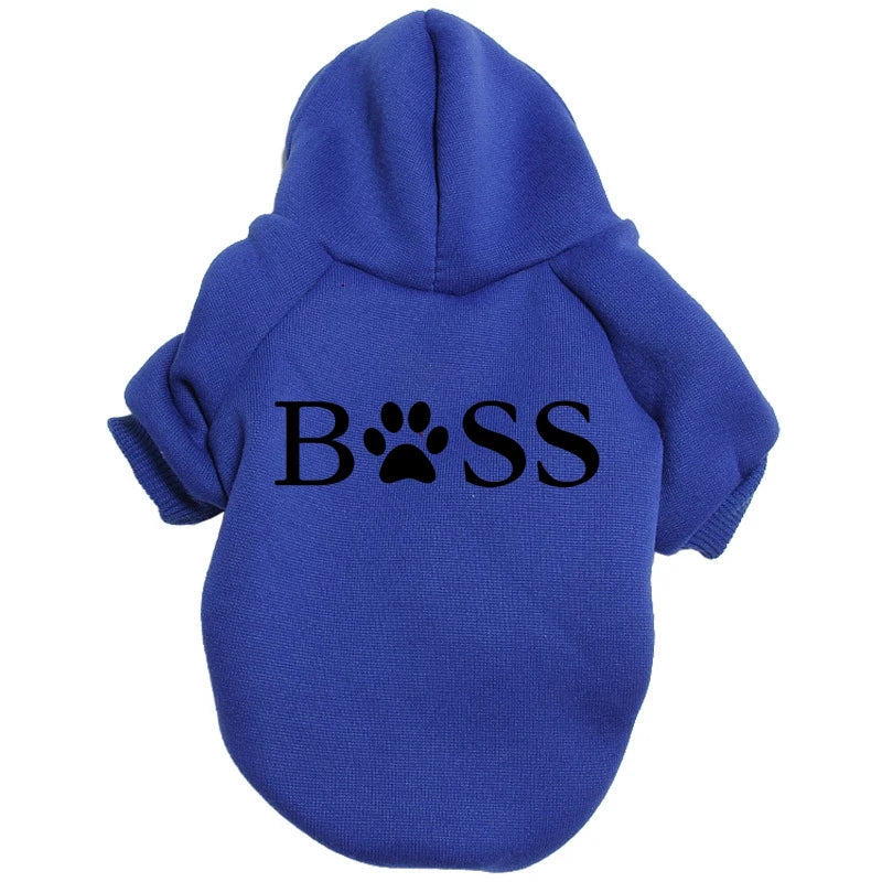 Cross Border Popular Fashionable Dog Clothes Sweater Hoodie BSS Chihuahua Teddy Bulldog Small and Medium-Sized Pet Clothing