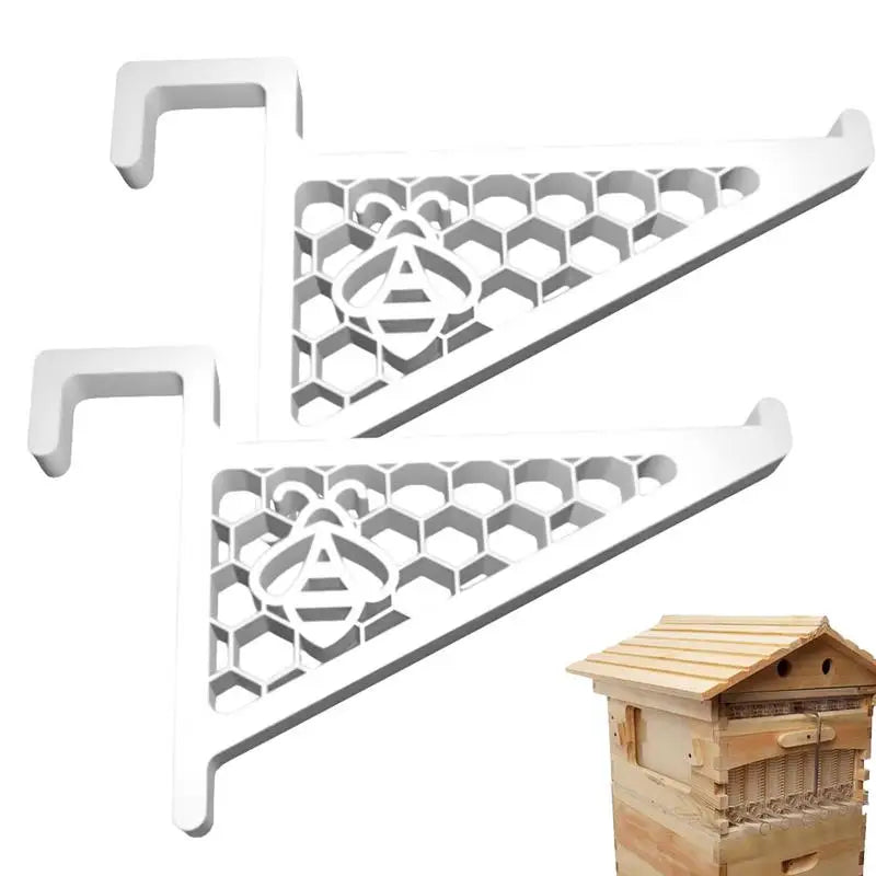 2PCS Beehive Frame Perch Beekeeping Hive Stand With Frame Grip Support Bracket Rack Lightweight Sturdy Beekeeping Frame Stand