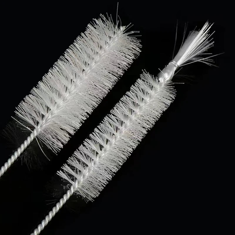 Nylon Aquarium BrushTube Pipe Filter Cleaning Brushes Stainless Steel Water Filter Hose Flexible Aquarium Cleaner Accessories