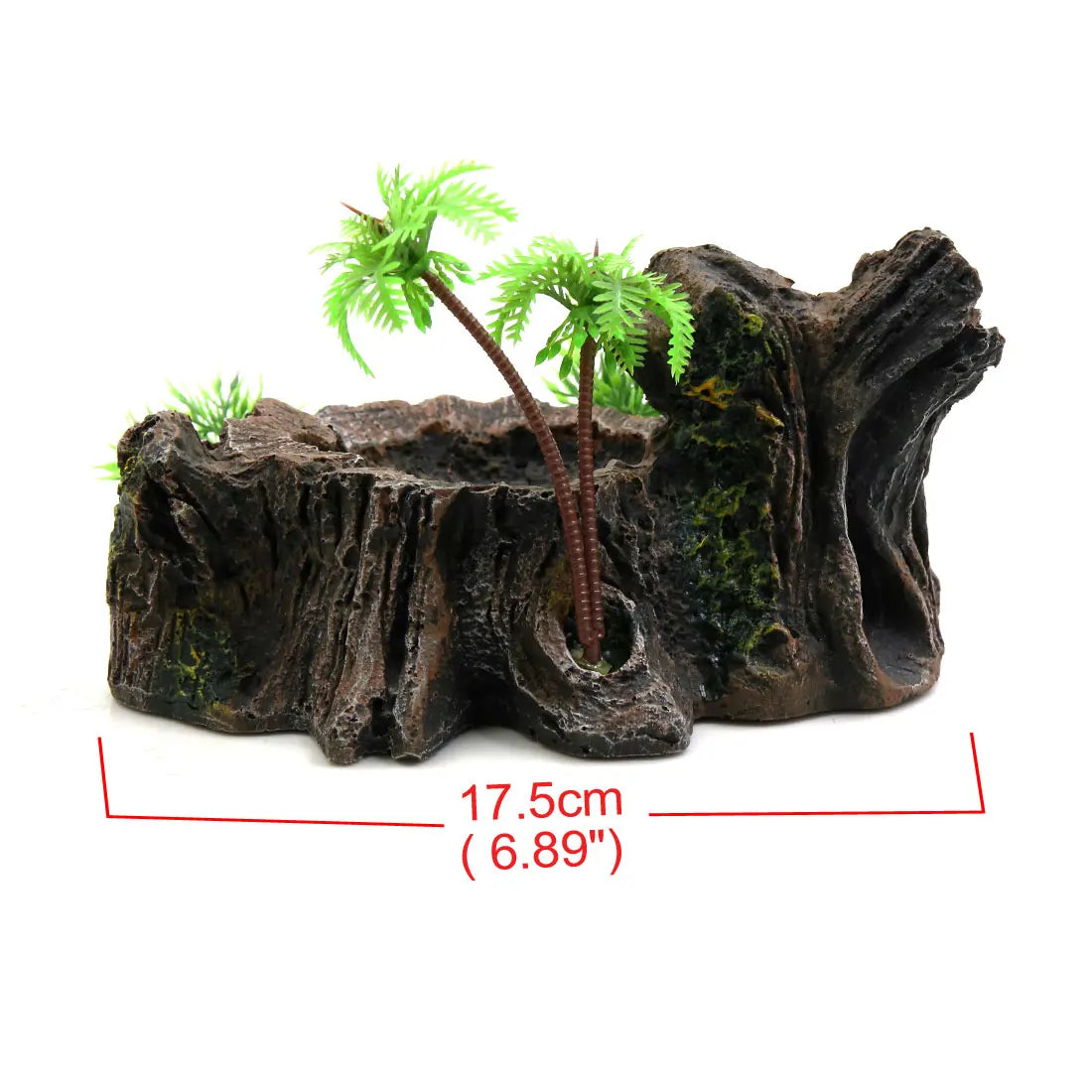 UXCELL Reptile Pet Bowls Feeding Tools Worm Dish Cereus Food Feeder Water Dish Resin Bowl Frog Gecko Spiders Turtles Reptile