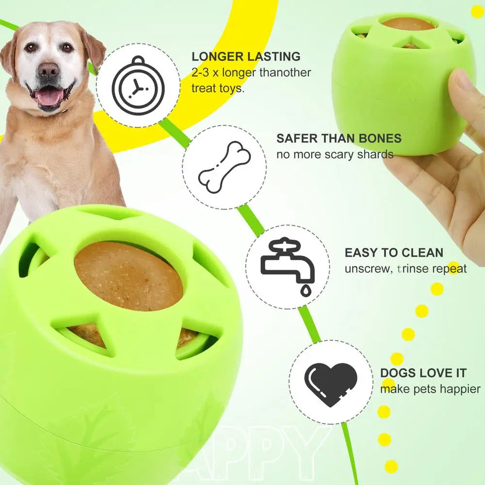 Snuffle Ball for Dogs Interactive Snuffle Ball Dog Puzzle Toys Treat Dispensing Puzzle Toys Dog Chew Toys Dog Food Treat Feeding