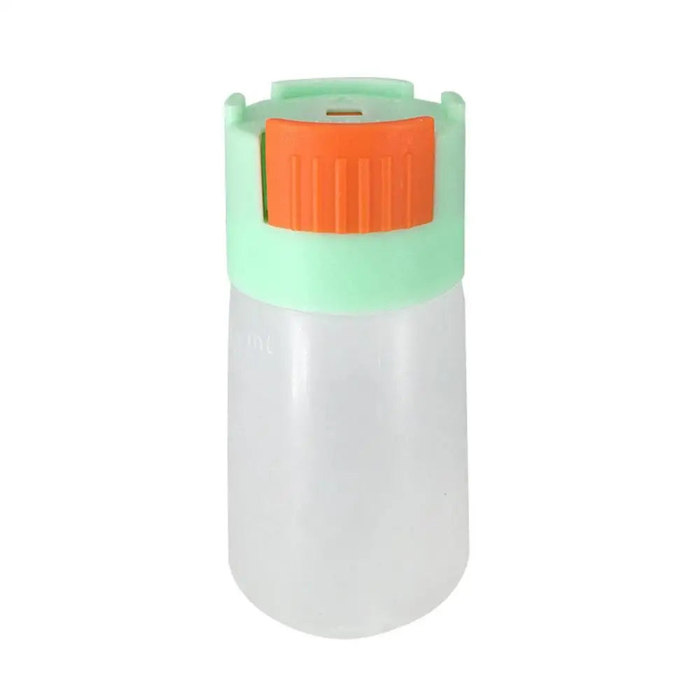 Aquarium Feeder Fish Food Feeding Bottle Quantitative Pond Feeder 0.5g Precise Measuring Refillable Feeding Bottle Manual Fish
