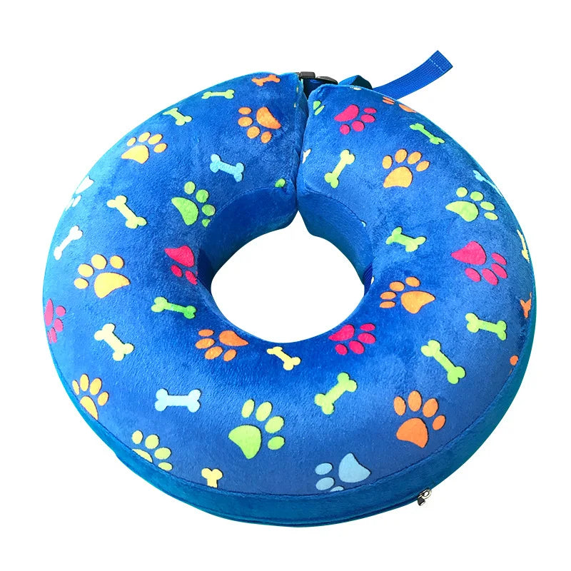 Protect Inflatable Dog Collar After Surgery Recovery Pet Collar for Small Medium Large Dogs Soft Dog Elizabeth Cone Collar