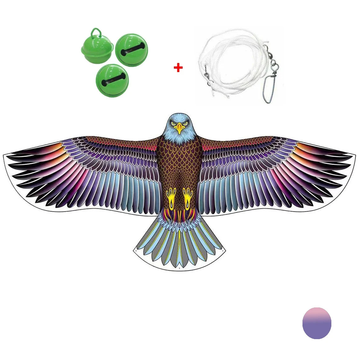 Anti Bird Flying Hawk Kite Bird Repeller Large Eagle Kites Scarecrow Decoy for Farm Garden Pest Bird Repellent