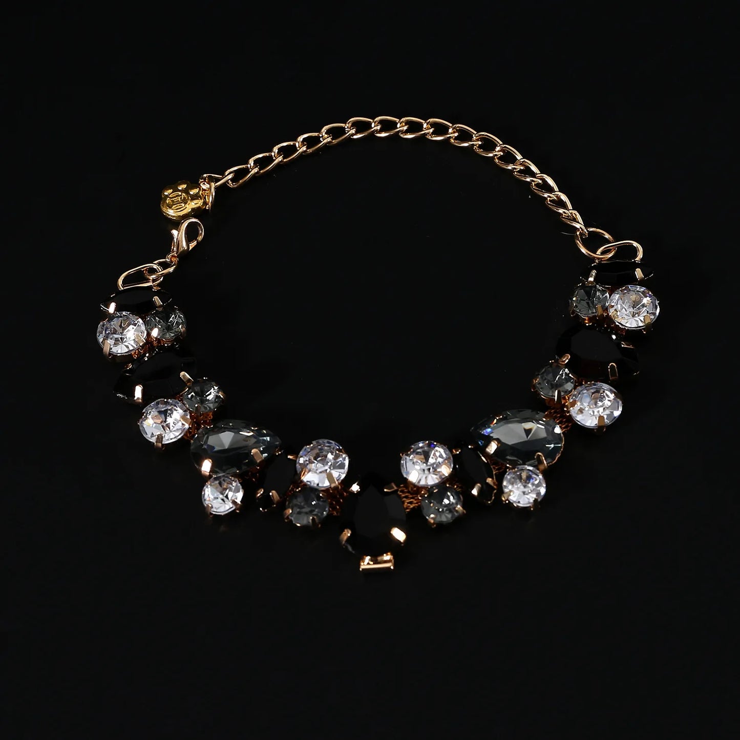Adjustable Dog Necklace Jewelry for Small Medium Dogs Puppy, Luxury Blingbling Diamond Collar Wedding Prom Pet Accessories